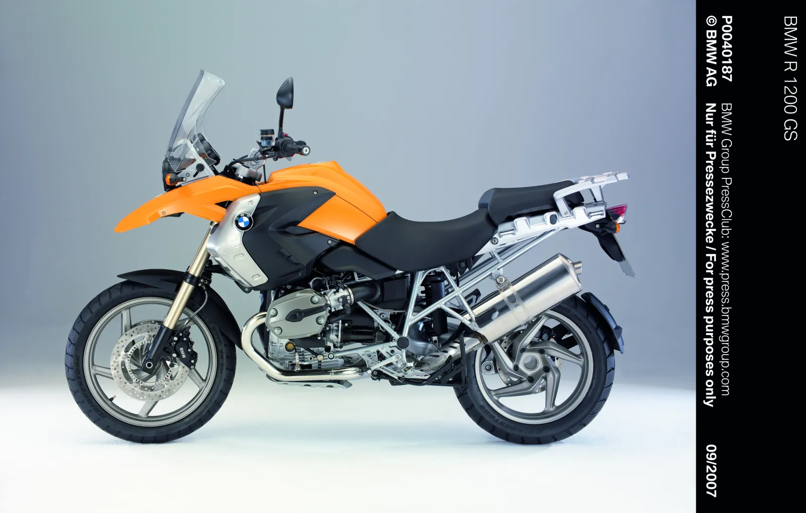 BMW R 1200 GS (Hava-yağ / 2008 güncellemesi)