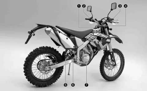 Husaberg FE 390 (70° motor)